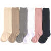 Cable Knit Knee High Bundle, Neutrals - Socks - 1 - thumbnail