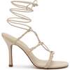 Women's Kiki Sandal, Ivory Leather - Sandals - 1 - thumbnail