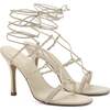 Women's Kiki Sandal, Ivory Leather - Sandals - 2