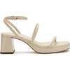 Women's Gio Sandal, Ivory Patent Leather - Sandals - 1 - thumbnail