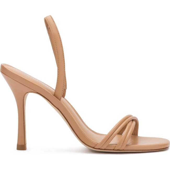 Women's Annie Sandal, Tan Leather - Sandals - 1