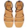 Women's Santorini Flat Sandal, Multineutral Leather - Flats - 3