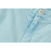 Organic Cotton Woven Bermuda Shorts, Sky Blue With Natural Mineral Dye - Shorts - 2