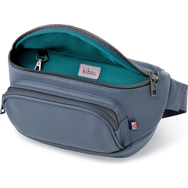 Minimal Diaper Belt Bag, Smoky Indigo - Diaper Bags - 1