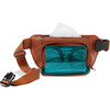 Minimal Diaper Belt Bag, Brown - Diaper Bags - 2 - thumbnail
