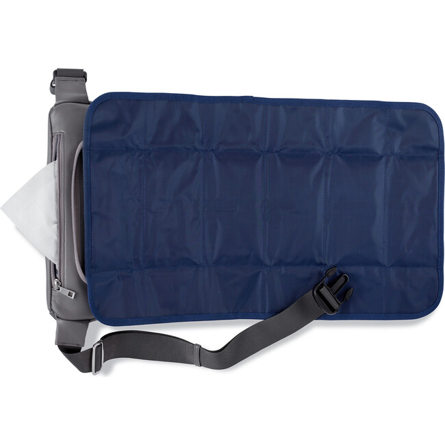 Minimal Diaper Belt Bag, Charcoal - Diaper Bags - 4