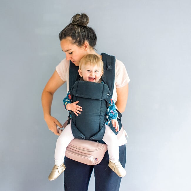 Minimal Diaper Belt Bag, Blush - Diaper Bags - 5