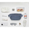 Minimal Diaper Belt Bag, Smoky Indigo - Diaper Bags - 7 - thumbnail