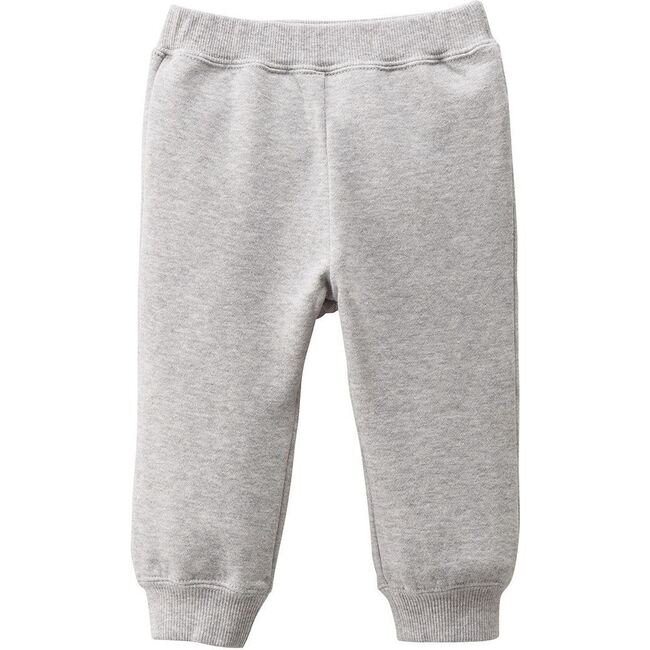 Everyday Fleece-lined Sweat Pants, Grey - Pants - 1