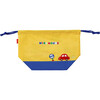 Bear Drawstring Pouch, Yellow - Bags - 3