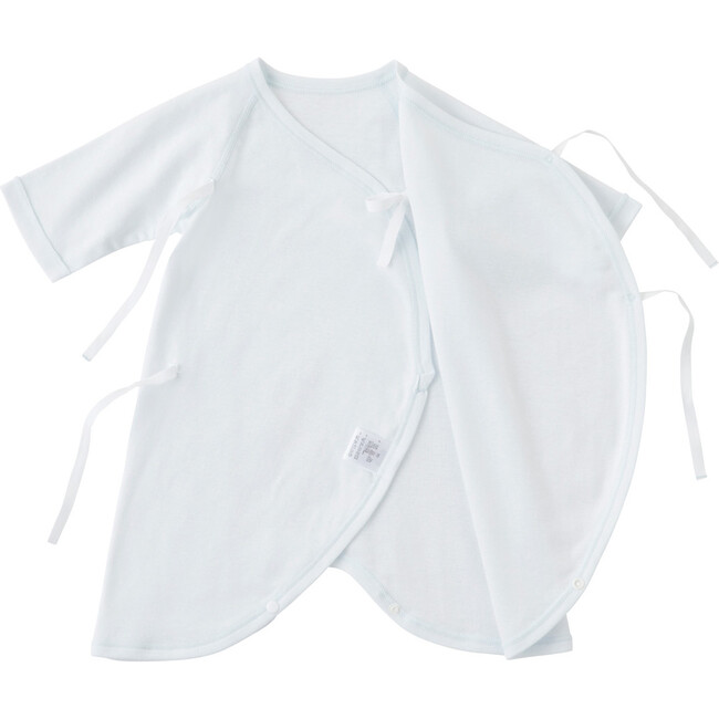 La Morfet Supima Cotton Hadagi Bodysuit, Blue - Onesies - 6