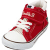 Street Style Kids DOUBLE-B High Top Shoes, Red - Sneakers - 8