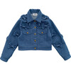 Bowie Jacket, Blue - Jackets - 1 - thumbnail