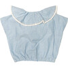 Victoria Blouse, Blue - Blouses - 3