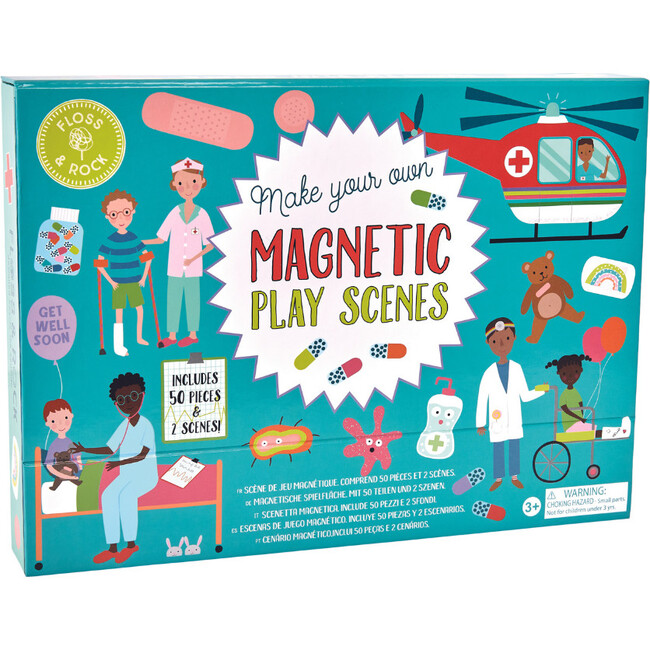 Happy Hospital Magnetic Play Scenes - Role Play Toys - 1