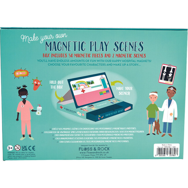 Happy Hospital Magnetic Play Scenes - Role Play Toys - 2