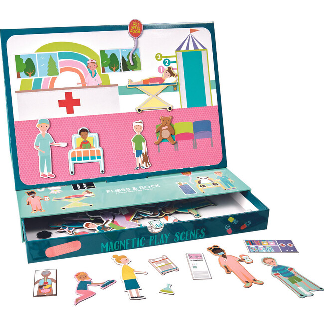 Happy Hospital Magnetic Play Scenes - Role Play Toys - 3