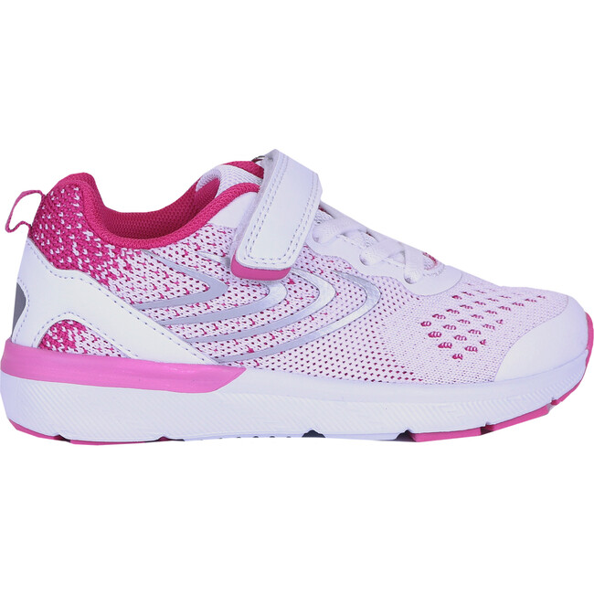 Bolts Sneakers, White/Pink - Sneakers - 1