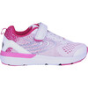 Bolts Sneakers, White/Pink - Sneakers - 1 - thumbnail