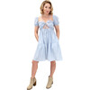 Women's Amelia Dress, Blue - Dresses - 1 - thumbnail