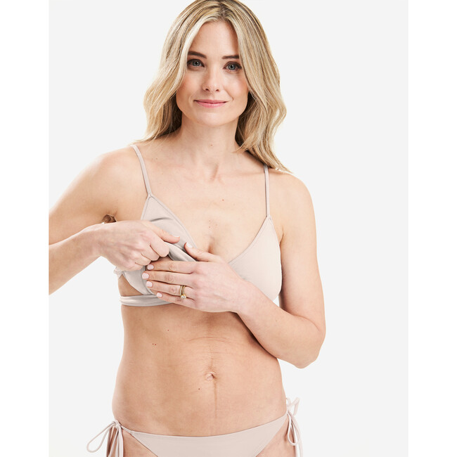 Women's Jojo Breastfeeding Bikini Top, Dusty Rose