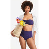 Women's Bianca Bandeau Bikini Top, Iris - Two Pieces - 2 - thumbnail