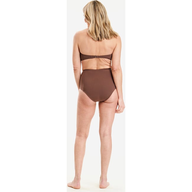 Women's Coco High Waist Bottom with Power Mesh, Dahlia - Two Pieces - 4