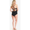 Women's Nora Breastfeeding One Piece, Black - One Pieces - 5