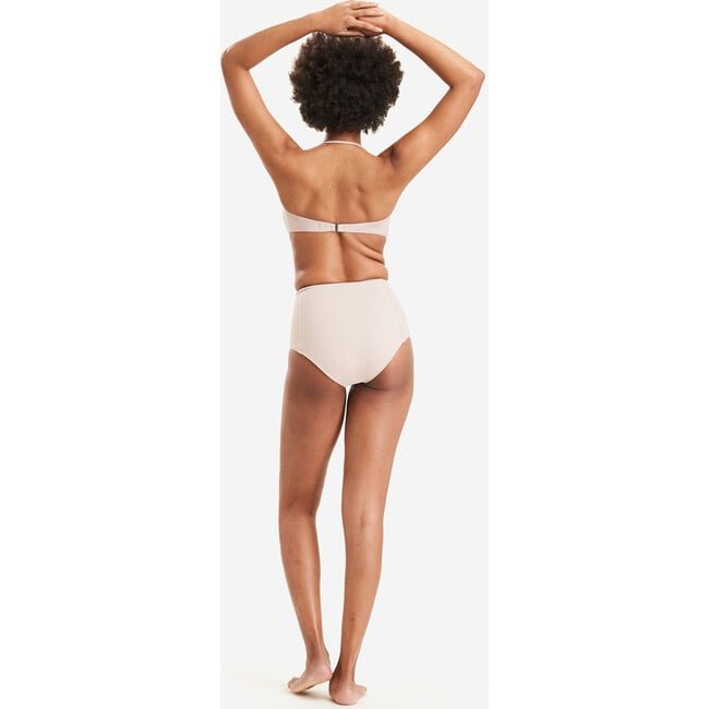 Women's Coco High Waist Bottom with Power Mesh, Dusty Rose - Two Pieces - 5