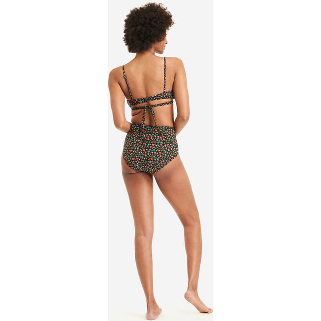 Women's Nina High Waist Bikini Bottom, Gardenia - Two Pieces - 4