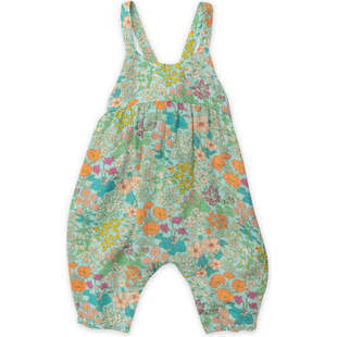 Meadowlands Floral  Tie Back Romper - Rompers - 1