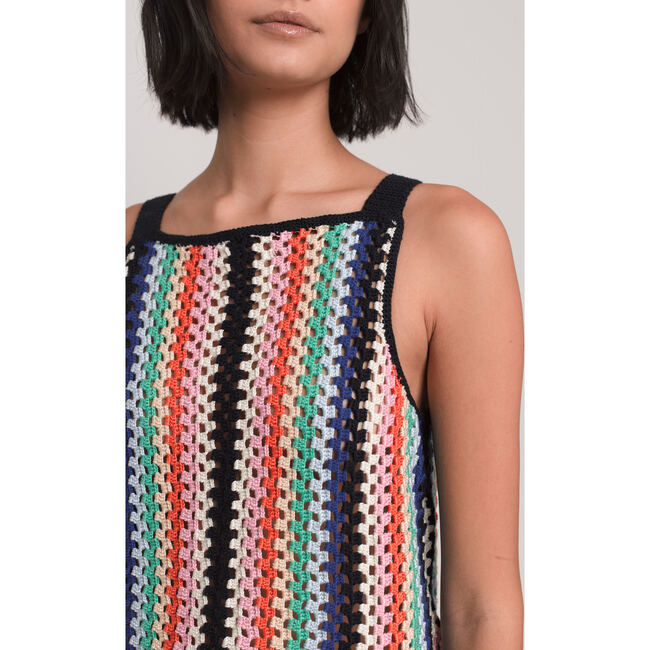 Women's Pearla Crochet Dress, Multi Color - Dresses - 6