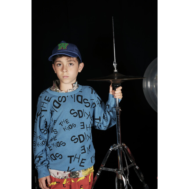 Bernardo The Kids Blue - Sweatshirts - 6