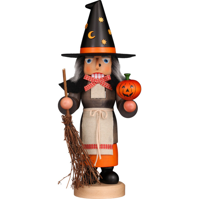 Festive Halloween Witch Nutcracker