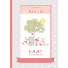 Personalized Baby Record Book, Pink - Books - 1 - thumbnail