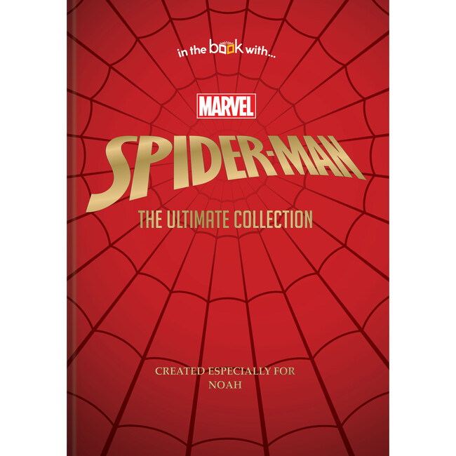 Personalized Spider-man Book Collection, Standard Size
