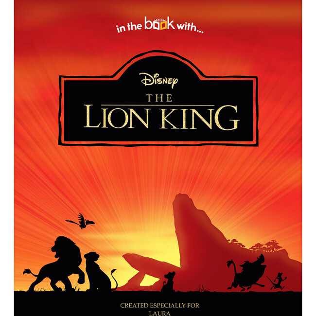 Personalized Lion King Premium Book Collection, Deluxe Size