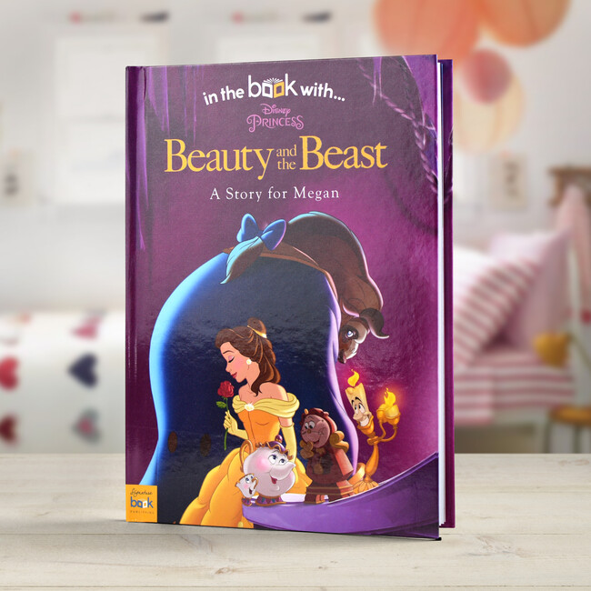 Personalized Disney Beauty & the Beast Story Book, Hardback - Books - 2
