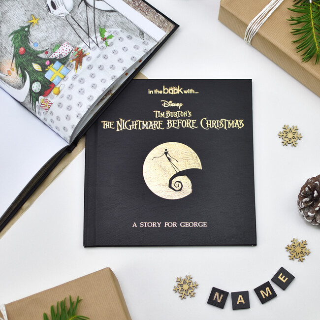 Personalized Nightmare Before Christmas Book