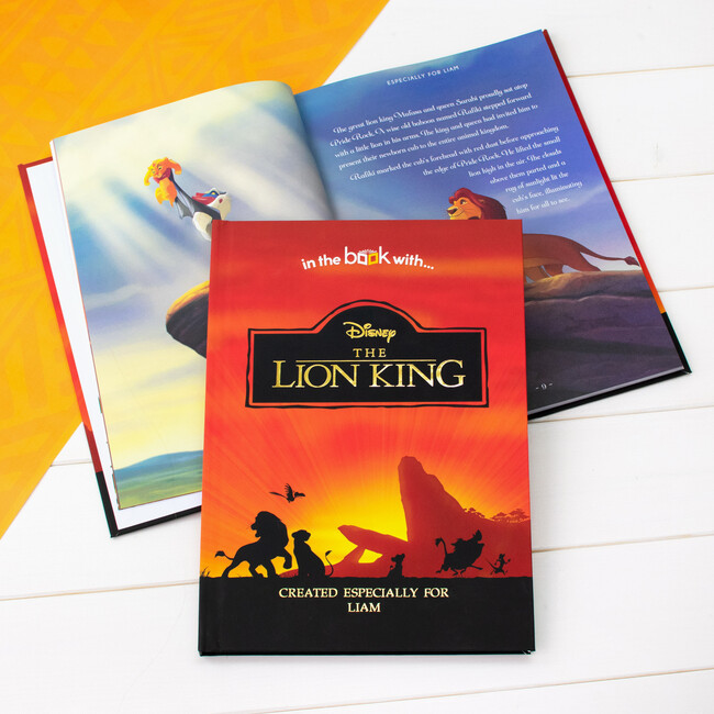 Personalized Lion King Premium Book Collection, Standard Size - Books - 2