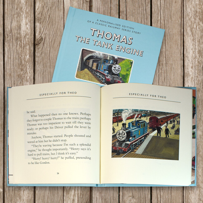 Personalized Thomas the Tank Engine First Edition Book - Books - 4