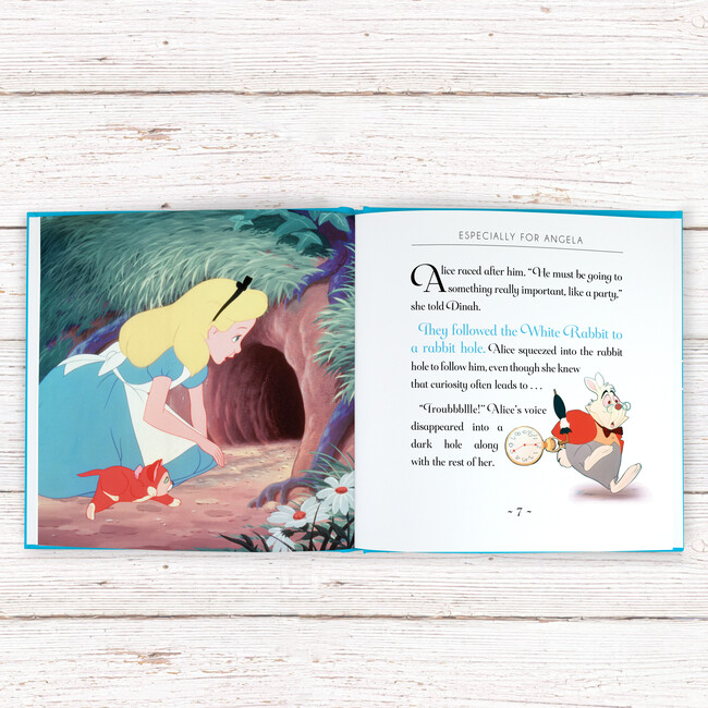 Personalized Disney Alice In Wonderland Story Book - Books - 3