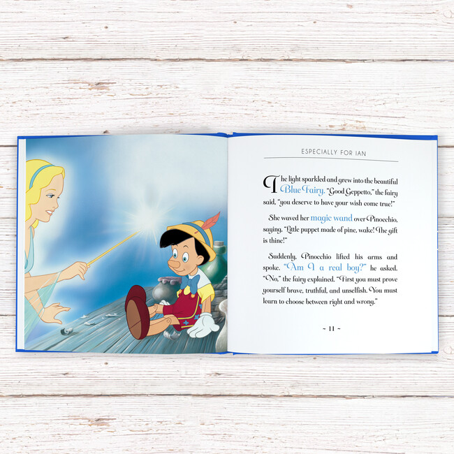 Personalized Disney Pinocchio Story Book - Books - 3