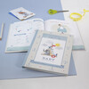 Personalized Baby Record Book, Blue - Books - 4