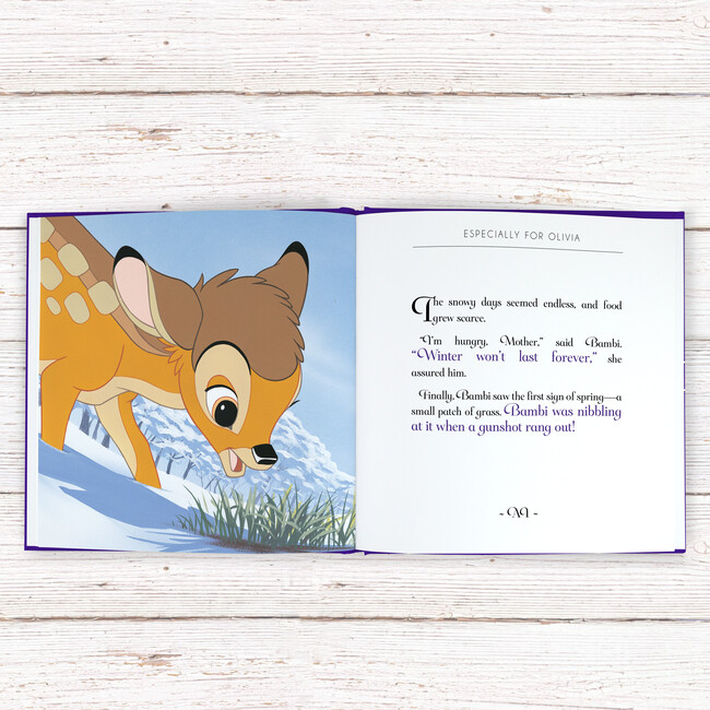 Personalized Disney Bambi Story Book - Books - 3