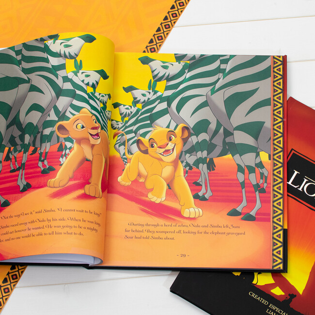 Personalized Lion King Premium Book Collection, Deluxe Size - Books - 5