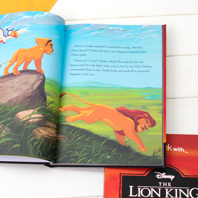 Personalized Lion King Premium Book Collection, Standard Size - Books - 3