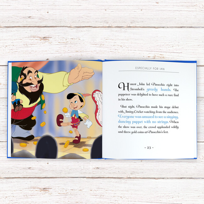 Personalized Disney Pinocchio Story Book - Books - 4