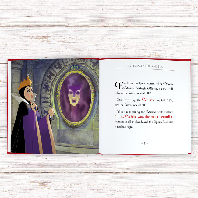 Personalized Disney Snow White Story Book - Books - 4