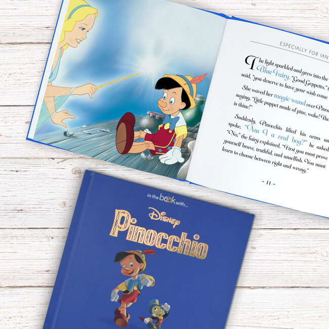 Personalized Disney Pinocchio Story Book - Books - 5